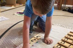 Learning the concept of teen numbers 