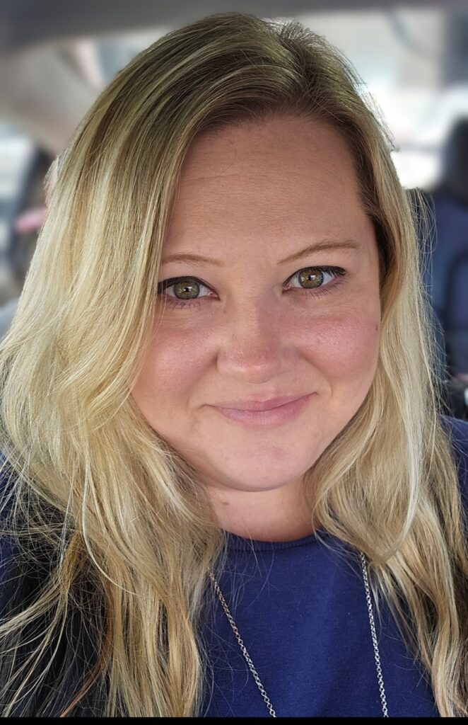 Miss Amanda, Caspari certified Montessori lead teacher with an M.A. in Montessori Education, at Cherry Lane Montessori
